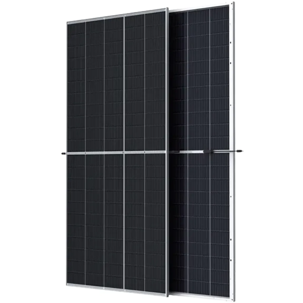 پنل خورشیدی 535 وات دوطرفه مونوکریستال Ycsolar مدل YC 535 PDF 55 G12/2