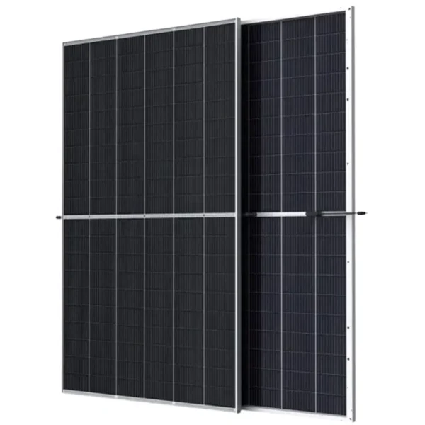 پنل خورشیدی 585 وات دوطرفه مونوکریستال Ycsolar مدل YC 585 PDF 60 G12/2