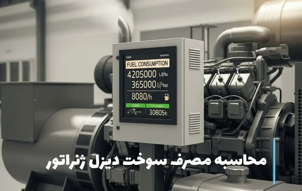 محاسبه مصرف سوخت دیزل ژنراتور