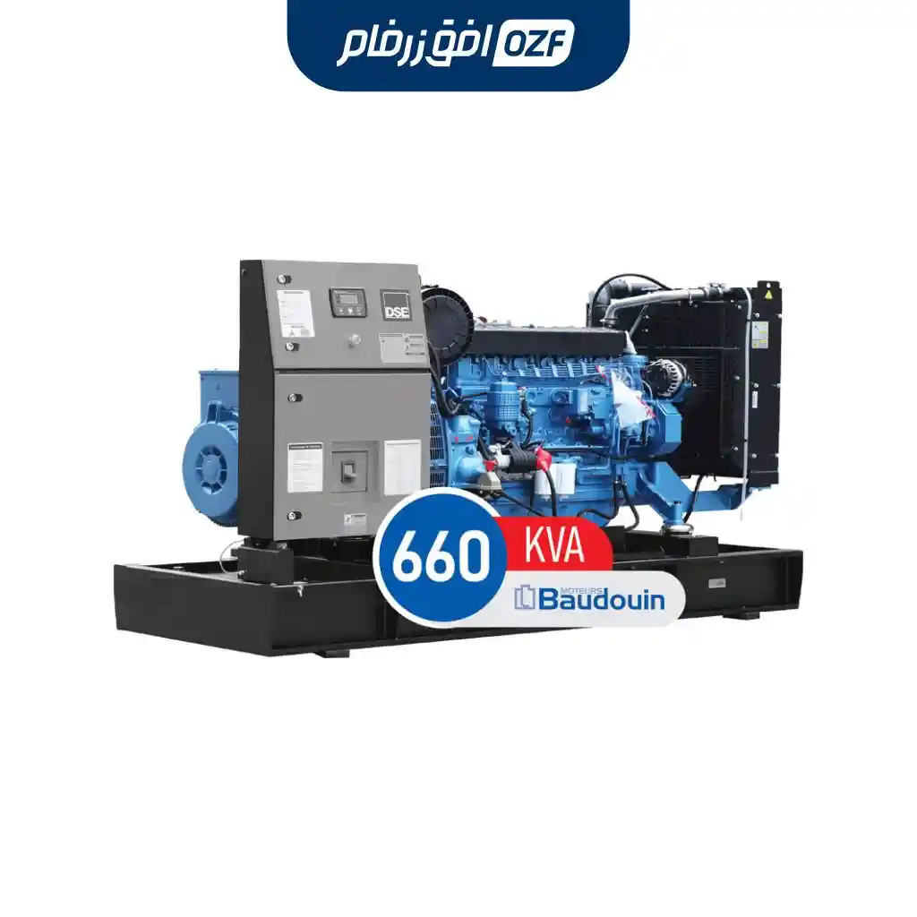 دیزل ژنراتور 660 کاوا 8 سیلندر برند بادوین