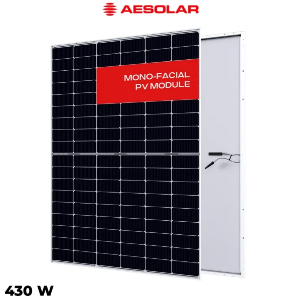 پنل خورشیدی 430 وات مونوکریستال AE SOLAR