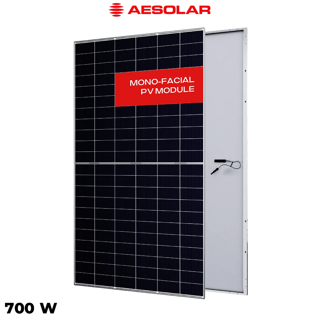 پنل خورشیدی 700 وات مونوکریستال AE SOLAR