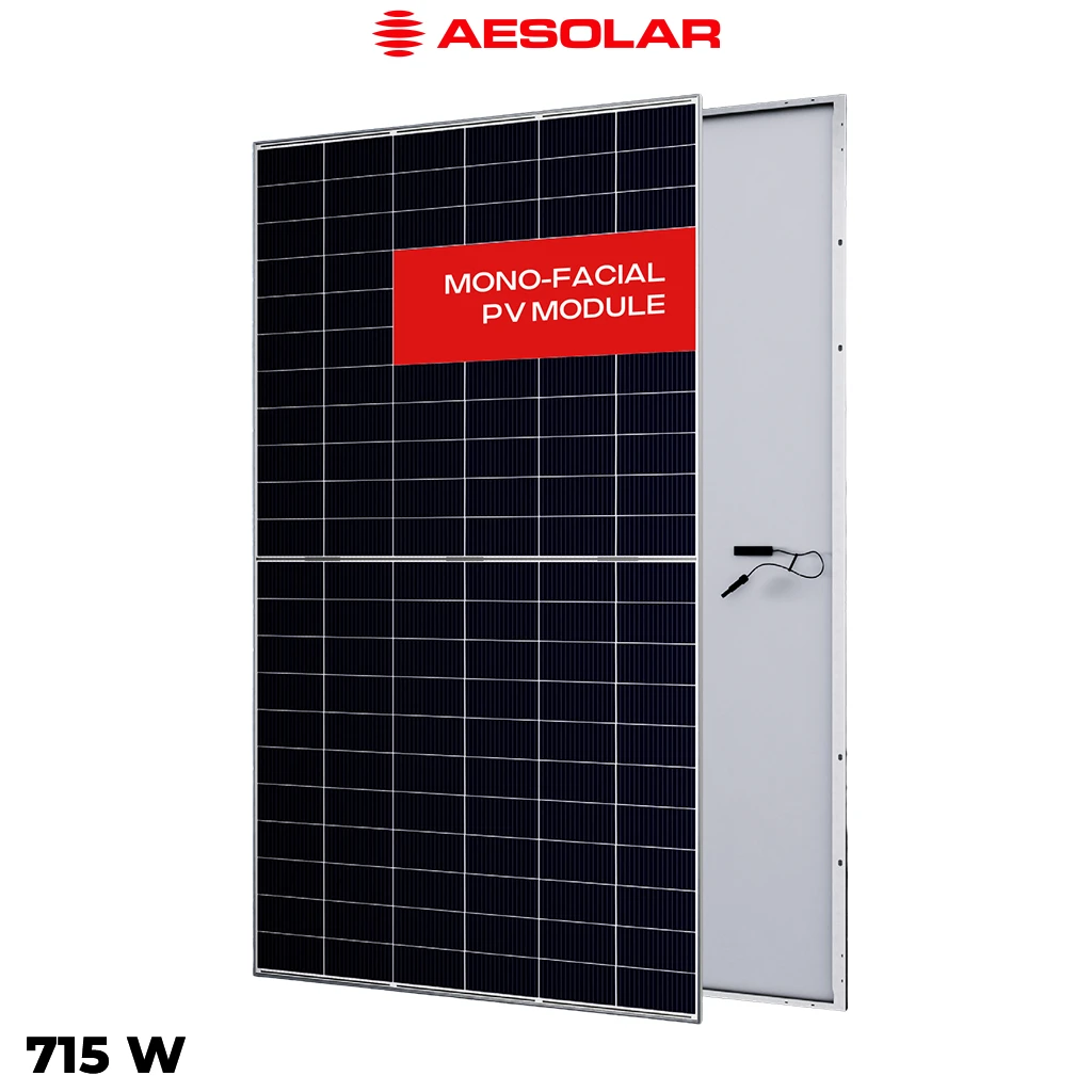پنل خورشیدی 715 وات مونوکریستال AE SOLAR