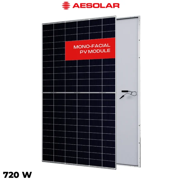 پنل خورشیدی 720 وات مونوکریستال AE SOLAR