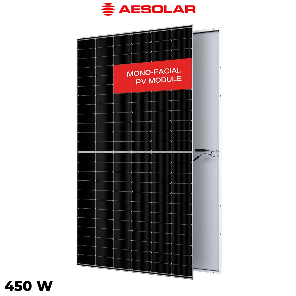 پنل خورشیدی 450 وات مونوکریستال AE SOLAR