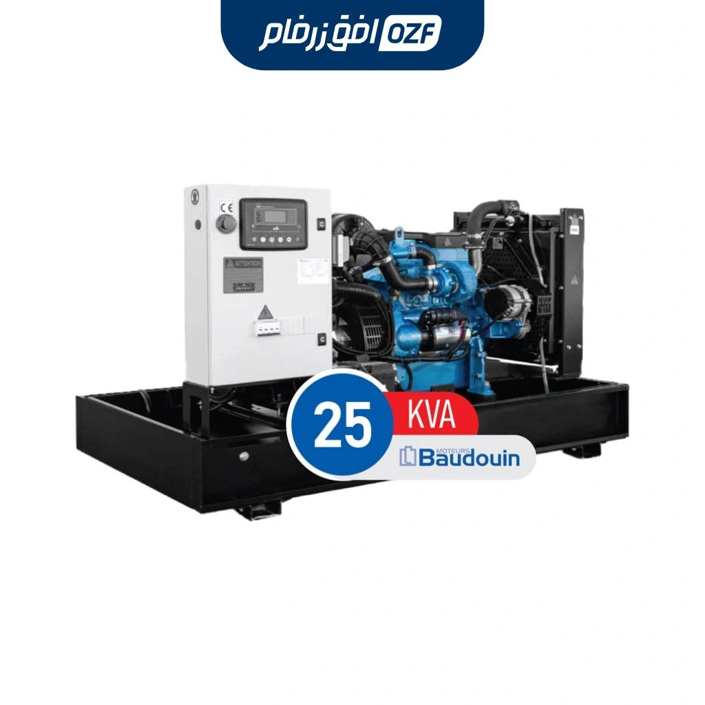 دیزل ژنراتور 25 کاوا برند بادوین