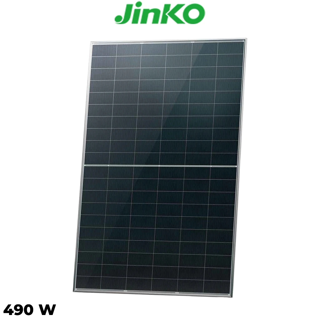 پنل خورشیدی 490 وات مونوکریستال JINKO