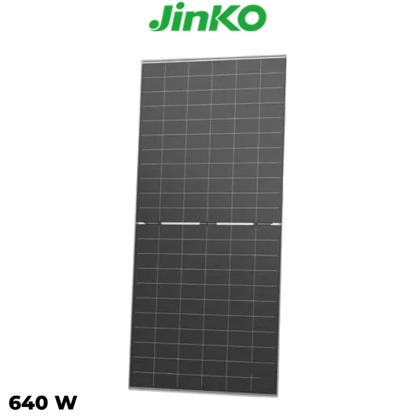 پنل خورشیدی 640 وات دو طرفه مونوکریستال JINKO