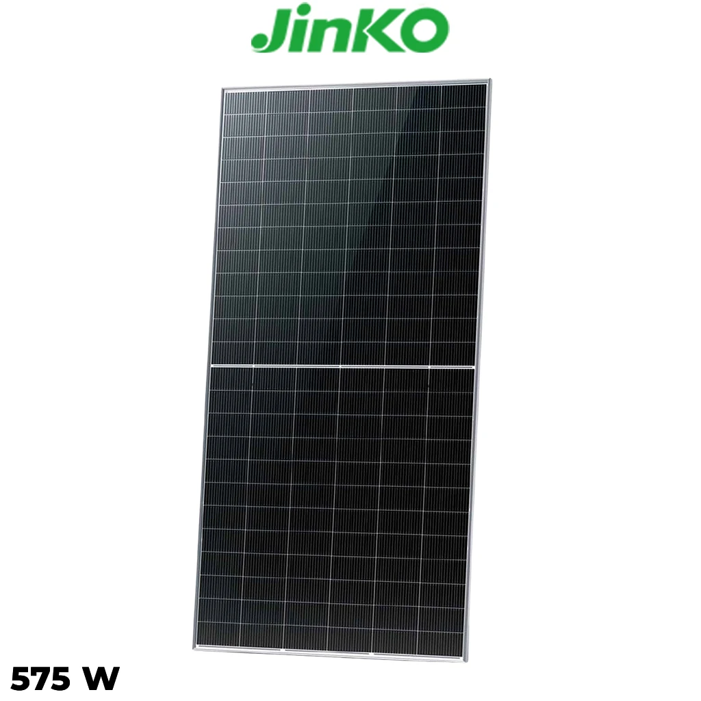 پنل خورشیدی 575 وات دوطرفه مونوکریستال JINKO