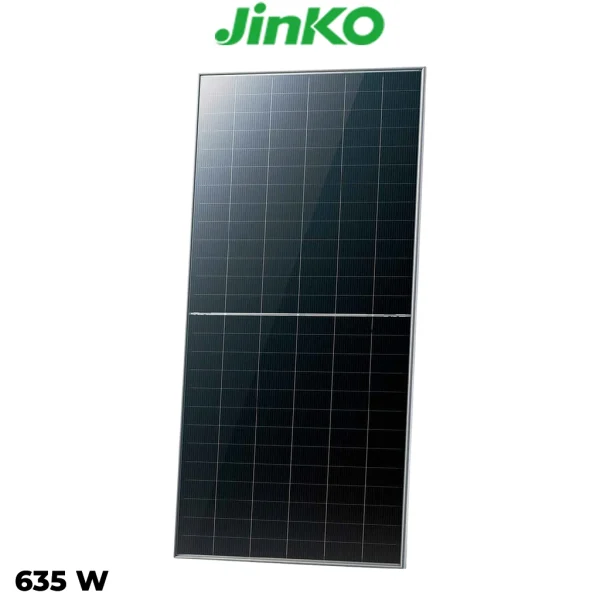 پنل خورشیدی 635 وات دوطرفه مونوکریستال JINKO