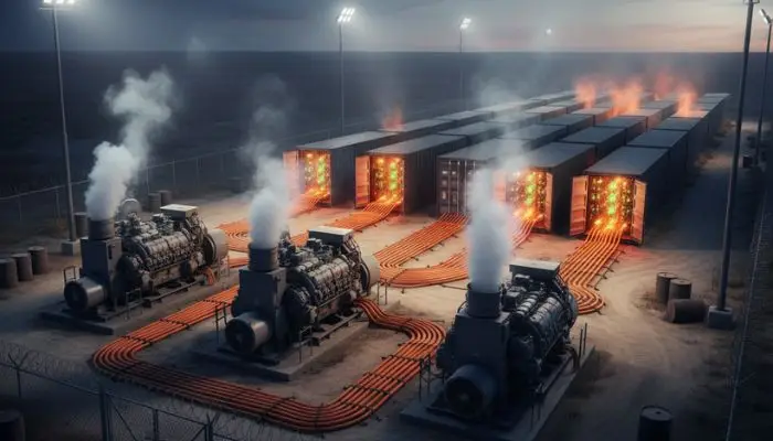 دیزل ژنراتور برای ماینینگ