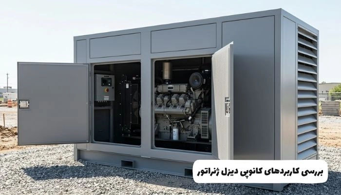 diesel generators canopy