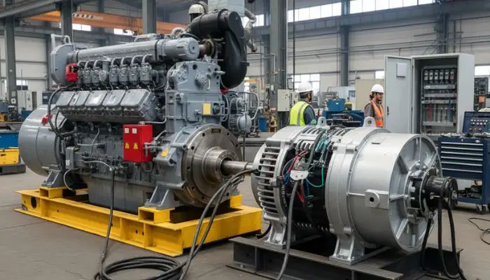 انواع کوپله دیزل ژنراتور