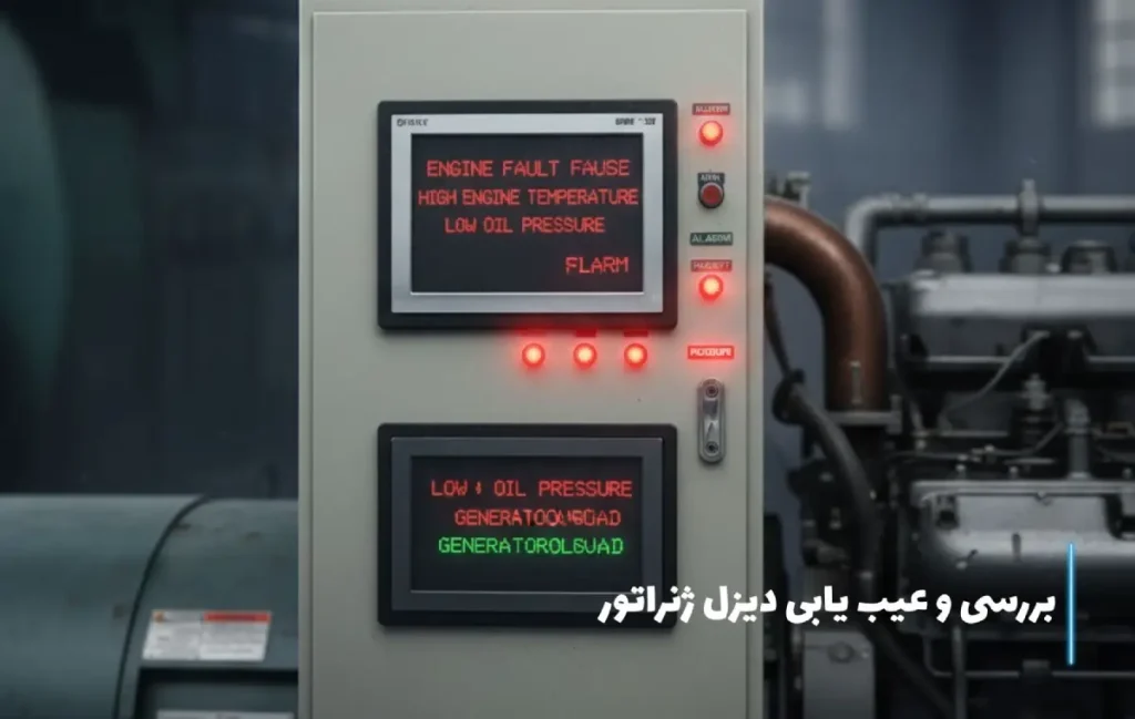 خطاهای دیزل ژنراتور