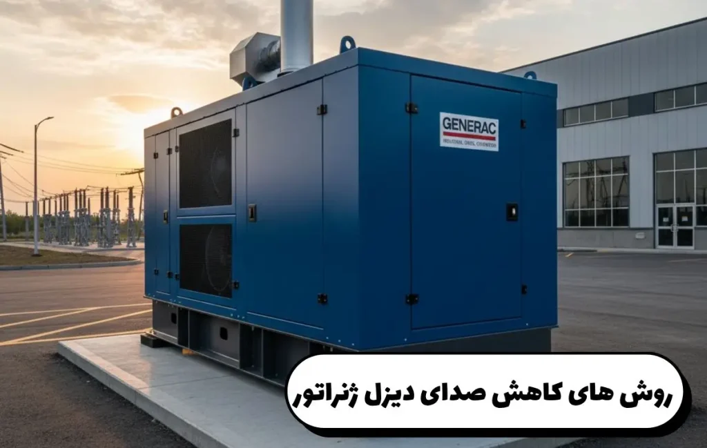 کاهش صدای دیزل ژنراتور