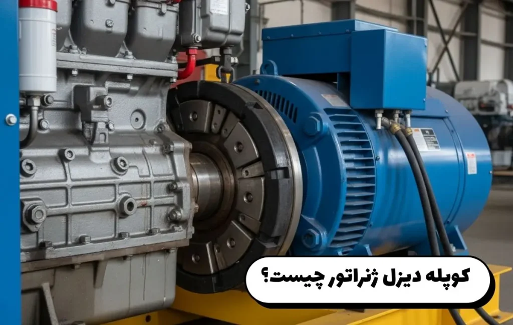 Diesel generator coupling
