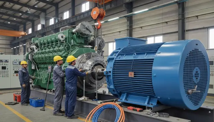 کوپله کردن دیزل ژنراتور