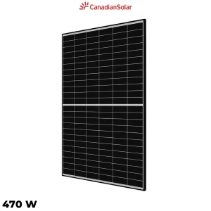 پنل خورشیدی 470 وات دوطرفه مونوکریستال CANADIAN SOLAR