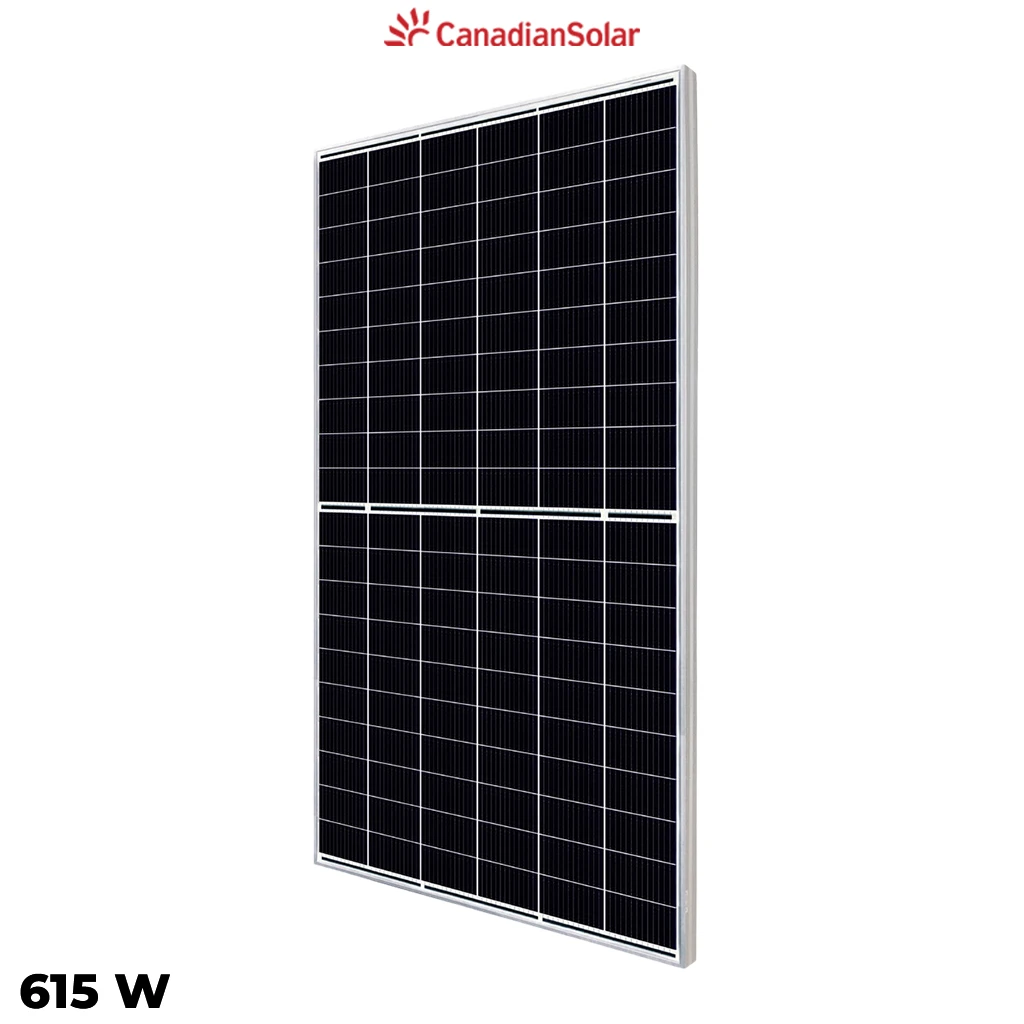 پنل خورشیدی 615 وات مونوکریستال CANADIAN SOLAR