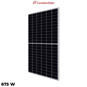 پنل خورشیدی 675 وات مونوکریستال CANADIAN SOLAR