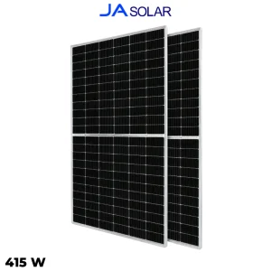 پنل خورشیدی 415 وات دوطرفه مونوکریستال JA SOLAR