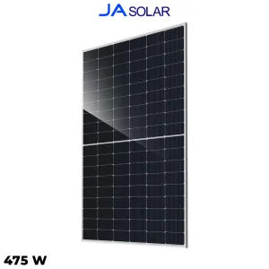 پنل خورشیدی 475 وات دوطرفه مونوکریستال JA SOLAR