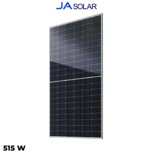 پنل خورشیدی 515 وات دوطرفه مونوکریستال JA SOLAR