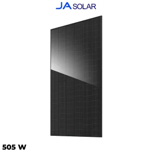 پنل خورشیدی 505 وات دوطرفه مونوکریستال JA SOLAR