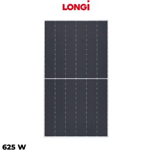 پنل خورشیدی 625 وات دوطرفه مونوکریستال LONGI SOLAR