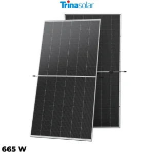 پنل خورشیدی 655 وات دوطرفه مونوکریستال TRINA SOLAR