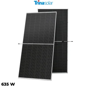 پنل خورشیدی 635 وات دوطرفه مونوکریستال TRINA SOLAR