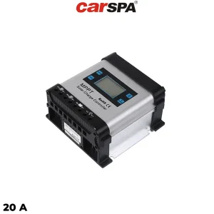 شارژ کنترلر ۲۰ آمپر (۱۲-۲۴) ولت مدل MPPT12.24-20D سری MPPT برند CARSPA