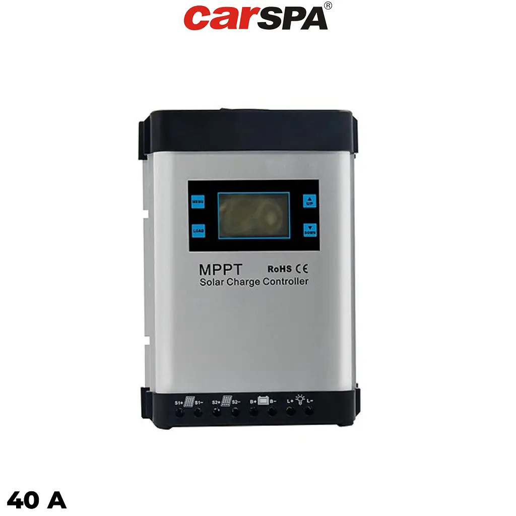شارژ کنترلر ۴۰ آمپر ۲۴ ولت مدل MPPT2440D سری MPPT برند CARSPA