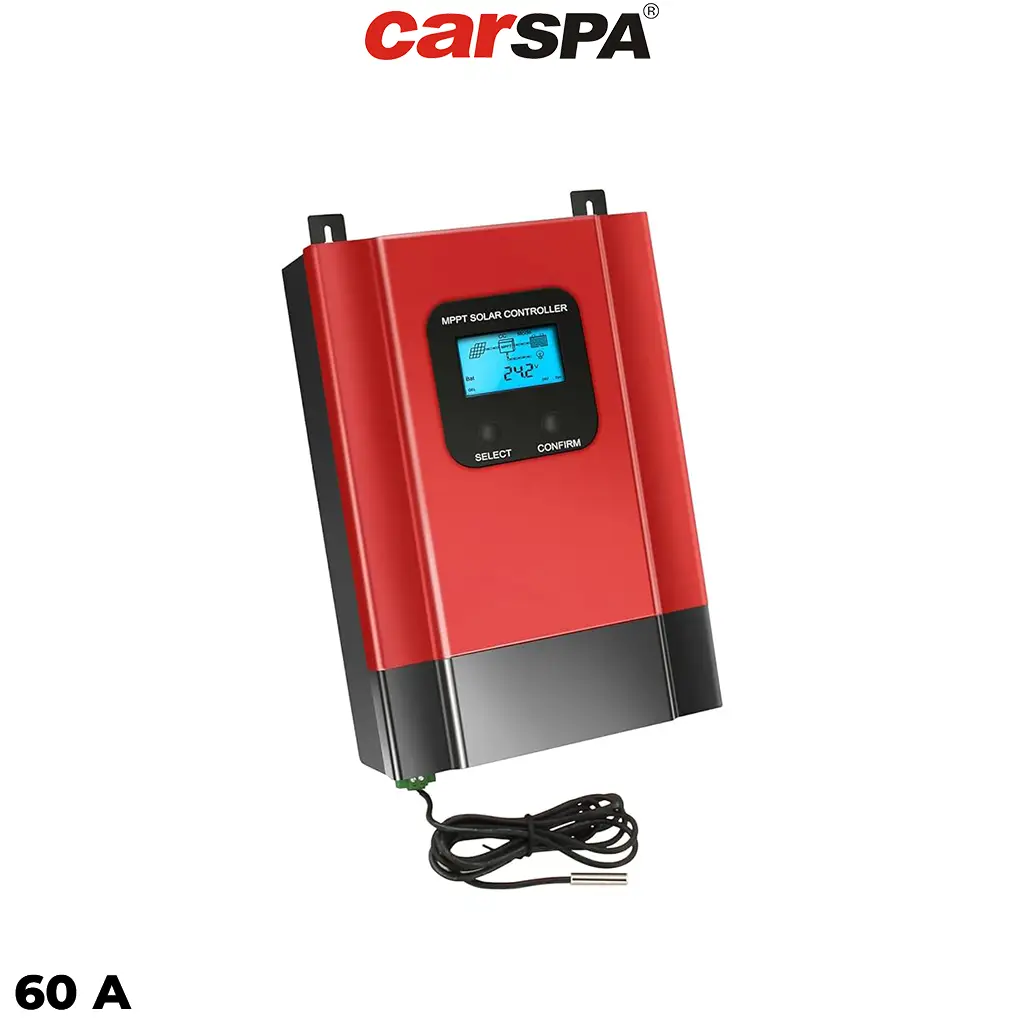 شارژ کنترلر ۶۰ آمپر (۱۲-۴۸) ولت مدل MPPT48_60A سری MPPT برند CARSPA