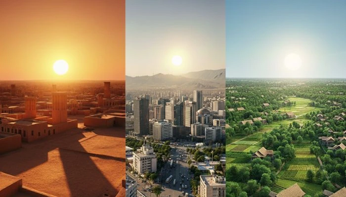 زاویه نصب پنل خورشیدی در شهرهای مختلف