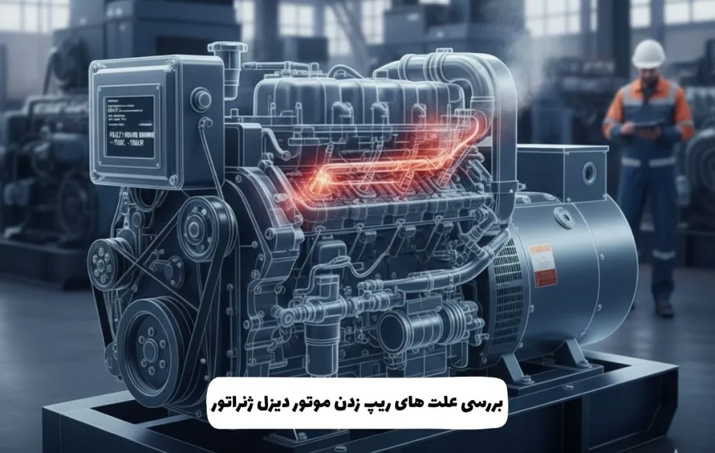 ریپ زدن موتور دیزل ژنراتور