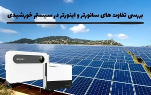 مقایسه سانورتر و اینورتر | راهنمای انتخاب برای انواع سیستم‌های برق