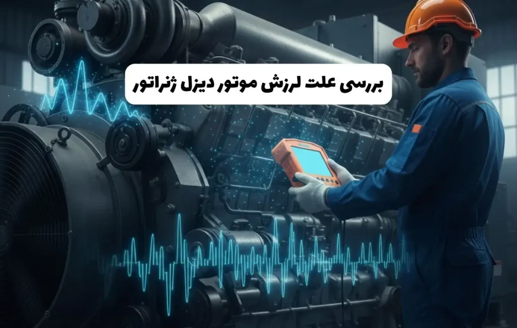 علت لرزش دیزل ژنراتور