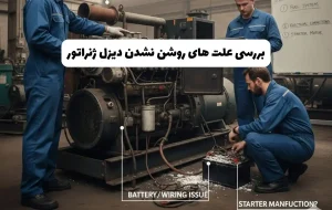 علت روشن نشدن دیزل ژنراتور چیست؟