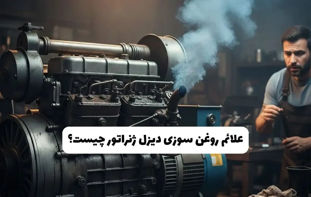 علت روغن سوزی دیزل ژنراتور و راهکارهای پیشگیری و رفع آن