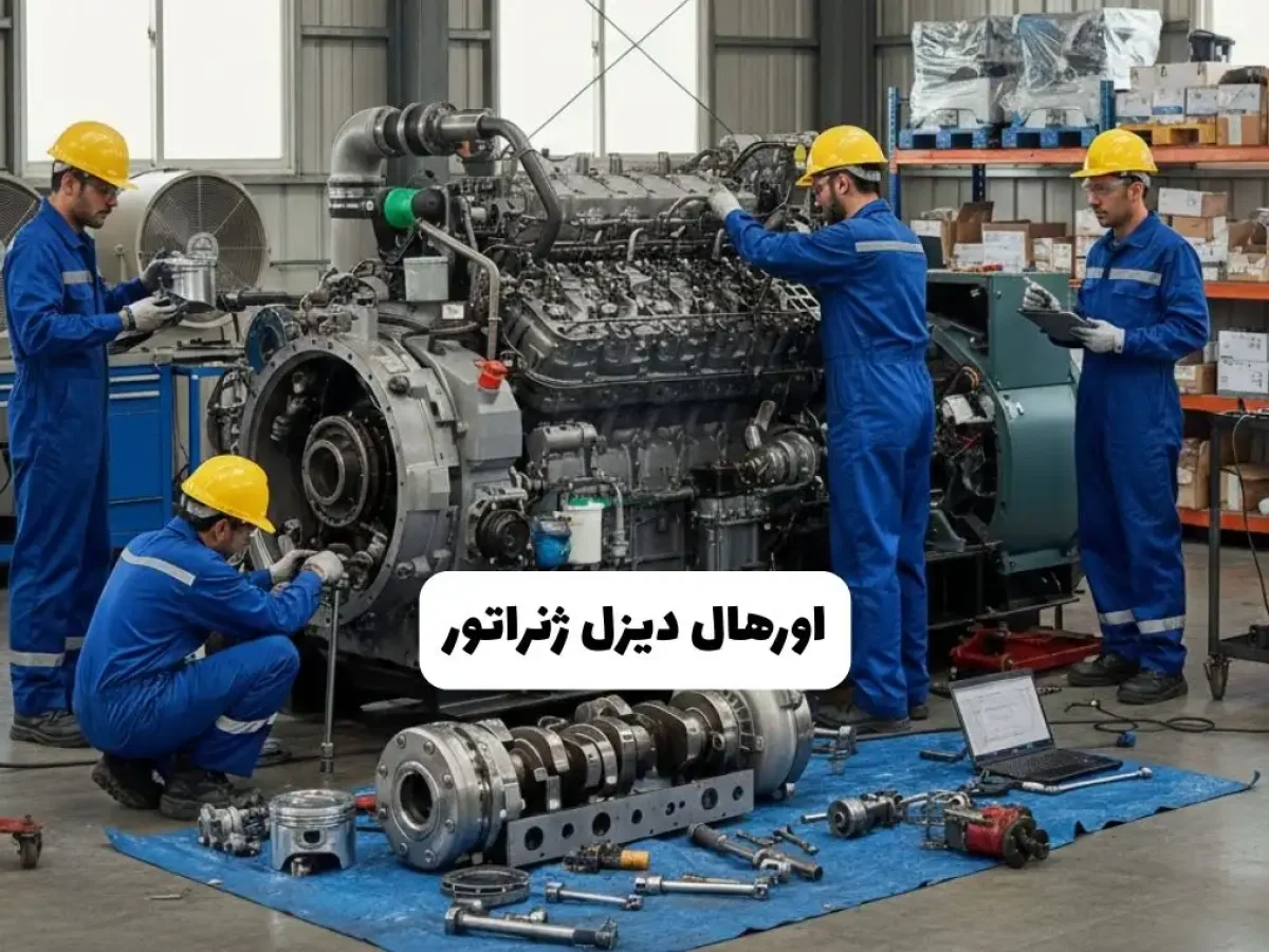 اورهال دیزل ژنراتور؛ راهنمای کامل بازسازی و افزایش طول عمر ژنراتور