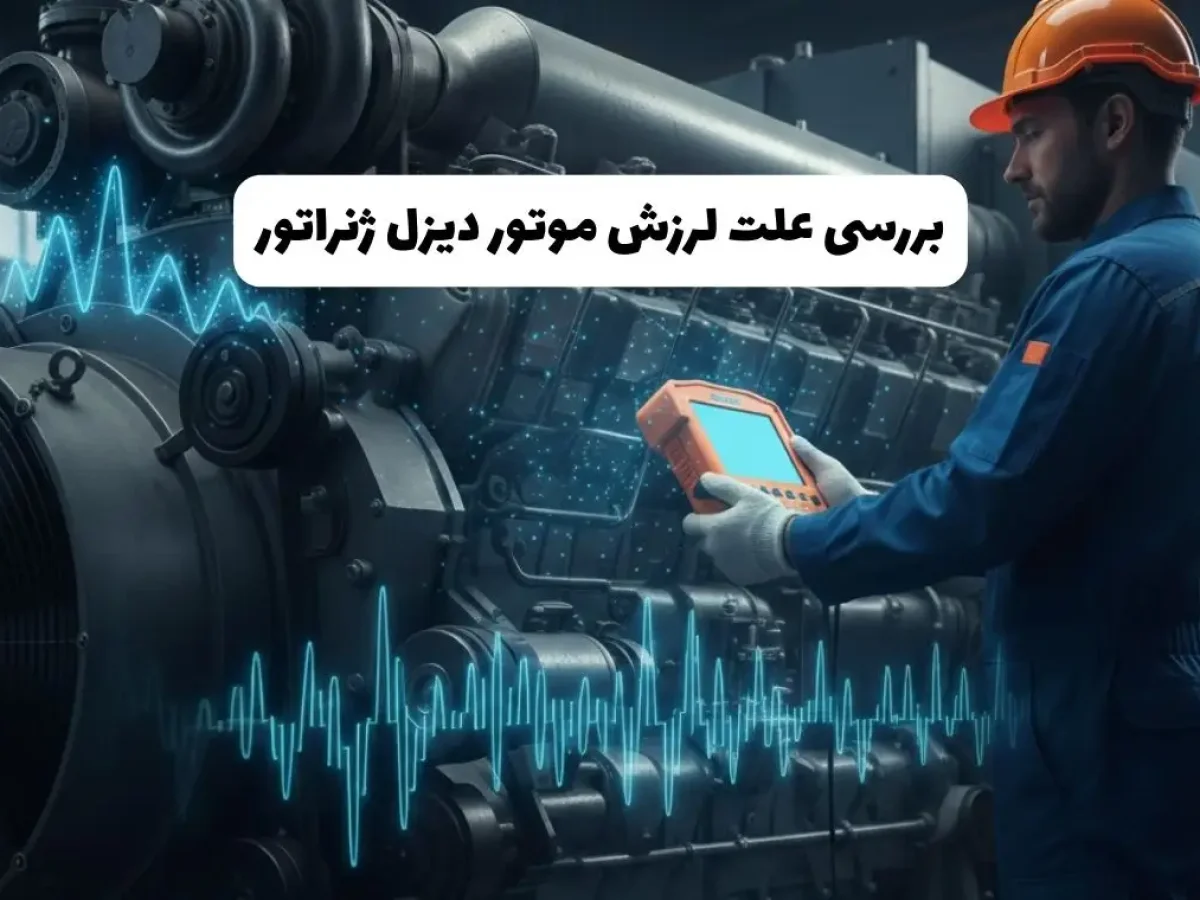 علت لرزش دیزل ژنراتور