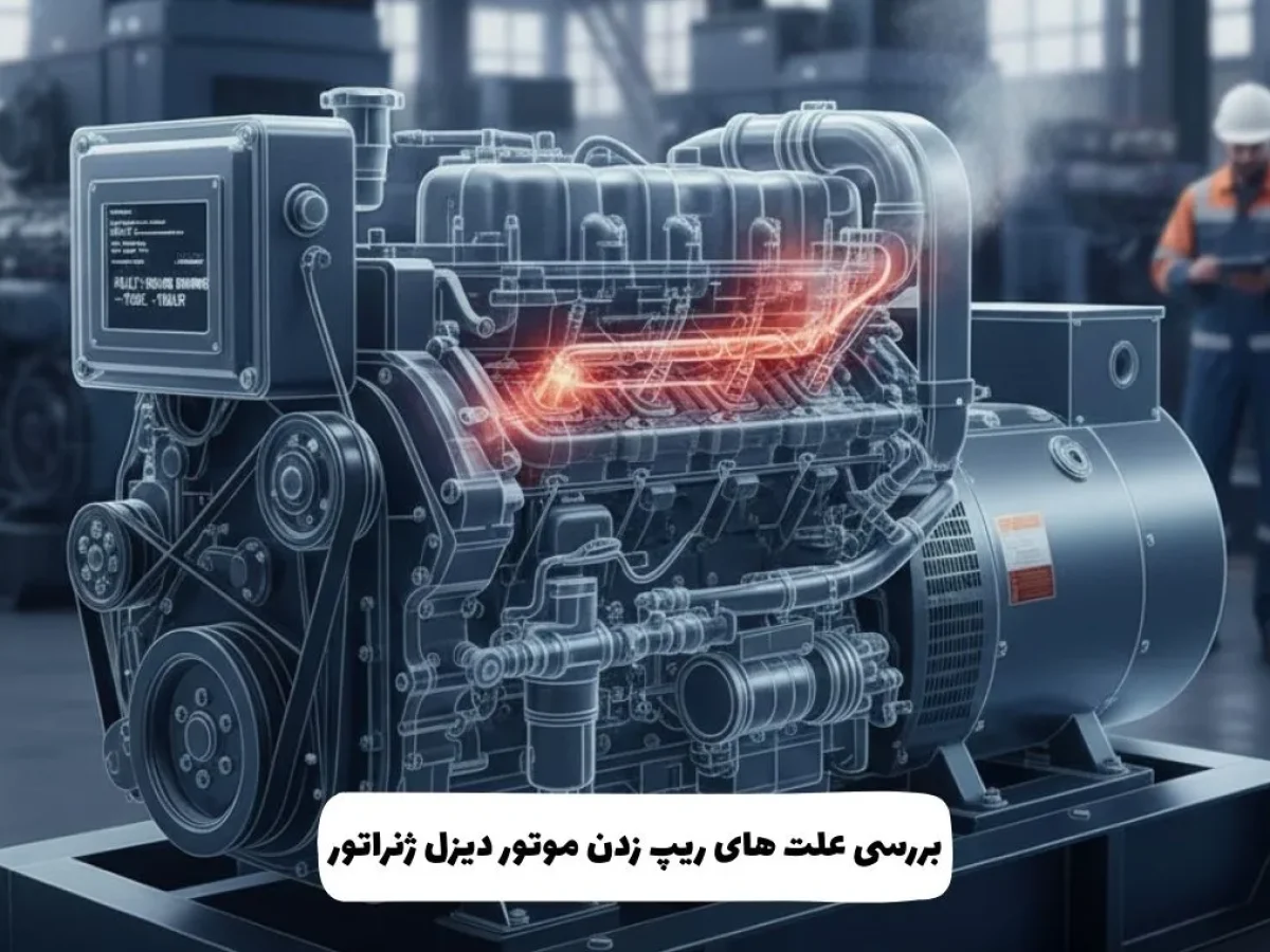 ریپ زدن موتور دیزل ژنراتور