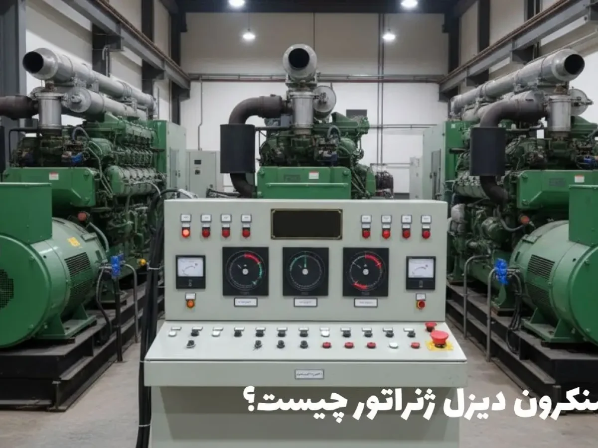 سنکرون دیزل ژنراتور