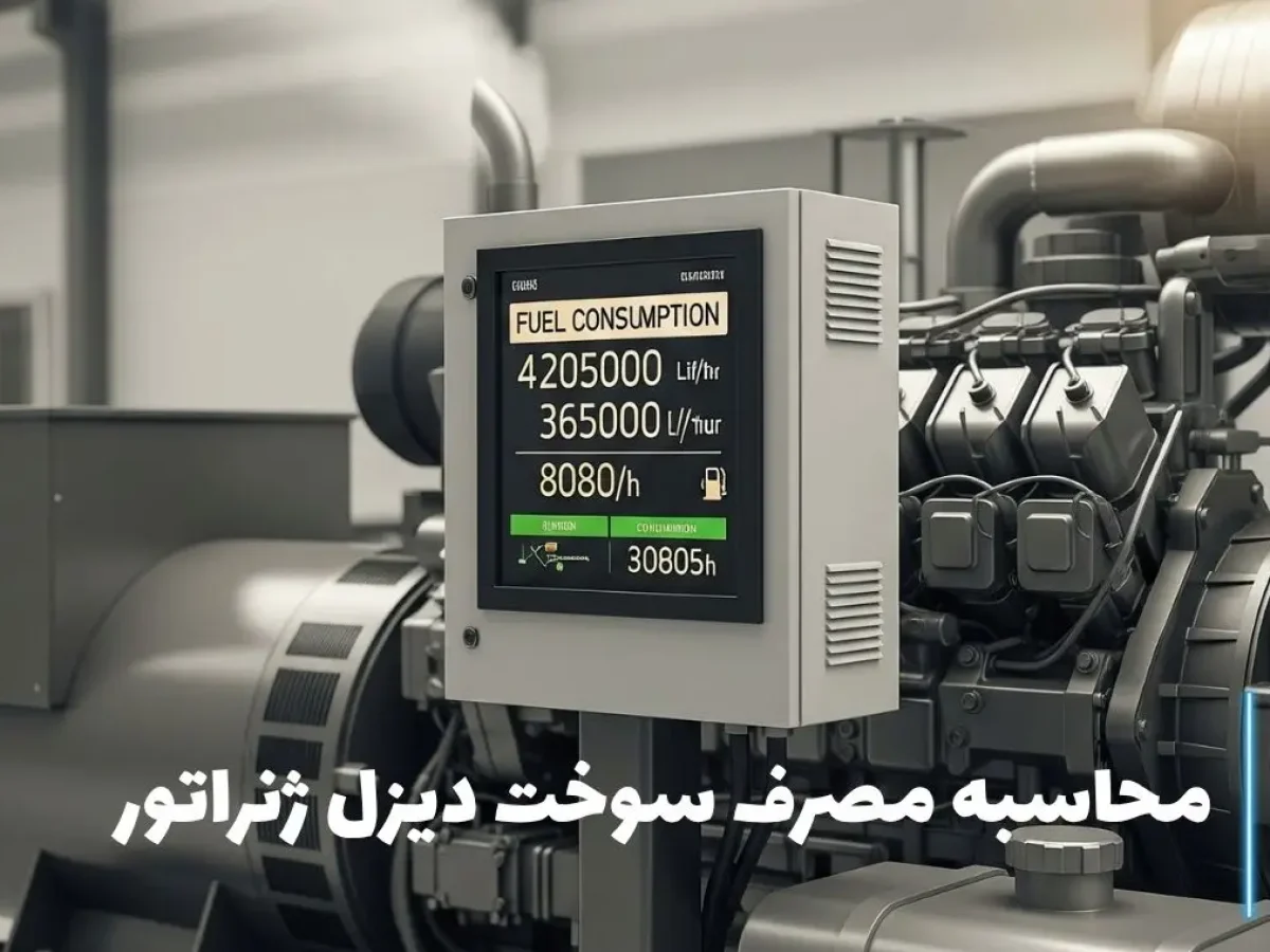 محاسبه مصرف سوخت دیزل ژنراتور