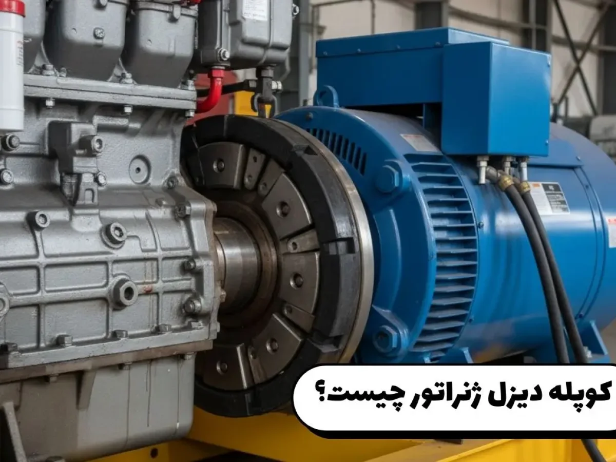 Diesel generator coupling